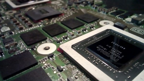 GPU - Graphics Processing Unit Detailaufnahme