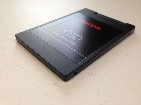 SSD-Festplatte von SanDisk