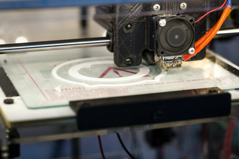 3D Drucker beim drucken